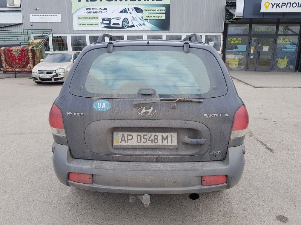 Hyundai santa fe 4x4 дизель 2.0