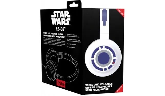 Tribe Pop Star Wars Headphones R2-D2