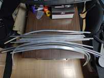 Frisos vidros / portas BMW E60 cromado
Cromado
Frt Esq com raspadela