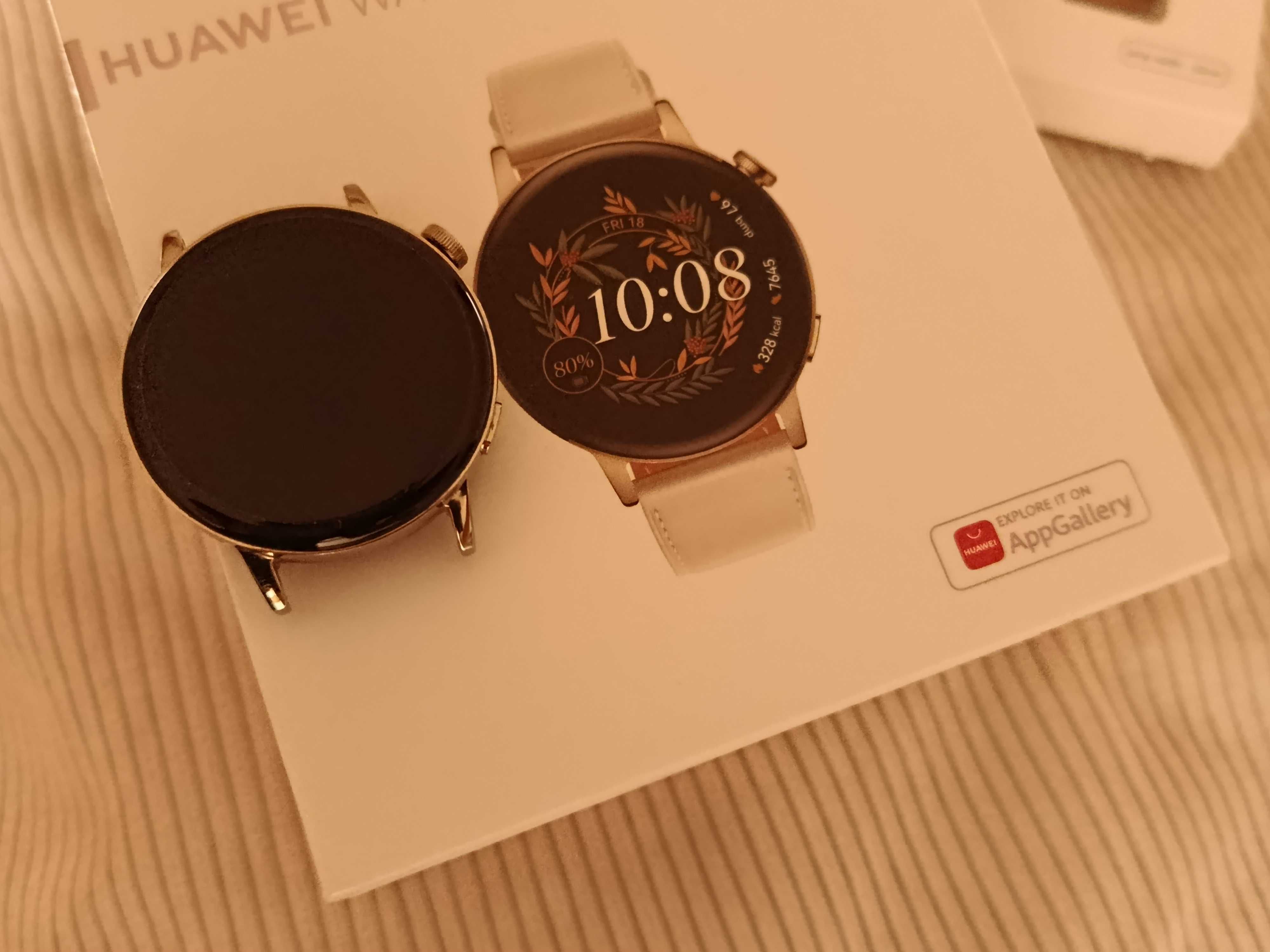 Zegarek Huawei Watch GT-3 (GT 3-499) z roczną gwarancją i nową opaską.