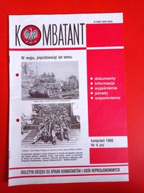 Kombatant, biuletyn, nr 4/1995, kwiecień 1995