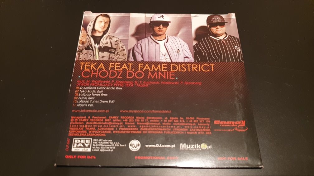 Lerek & Nowator - Mogę Ci Dać / Teka - Chodź do Mnie - Promo CDM Mint