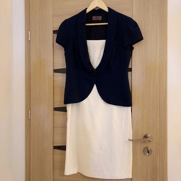 Zestaw -sukienka i marynarka