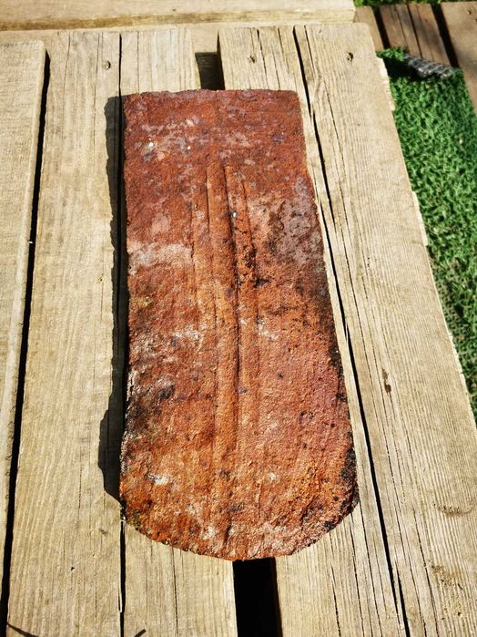 Dachowka ceramiczna, palcówka, historyczna.