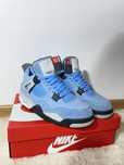 Nike Air Jordan 4 Retro University Blue Travis