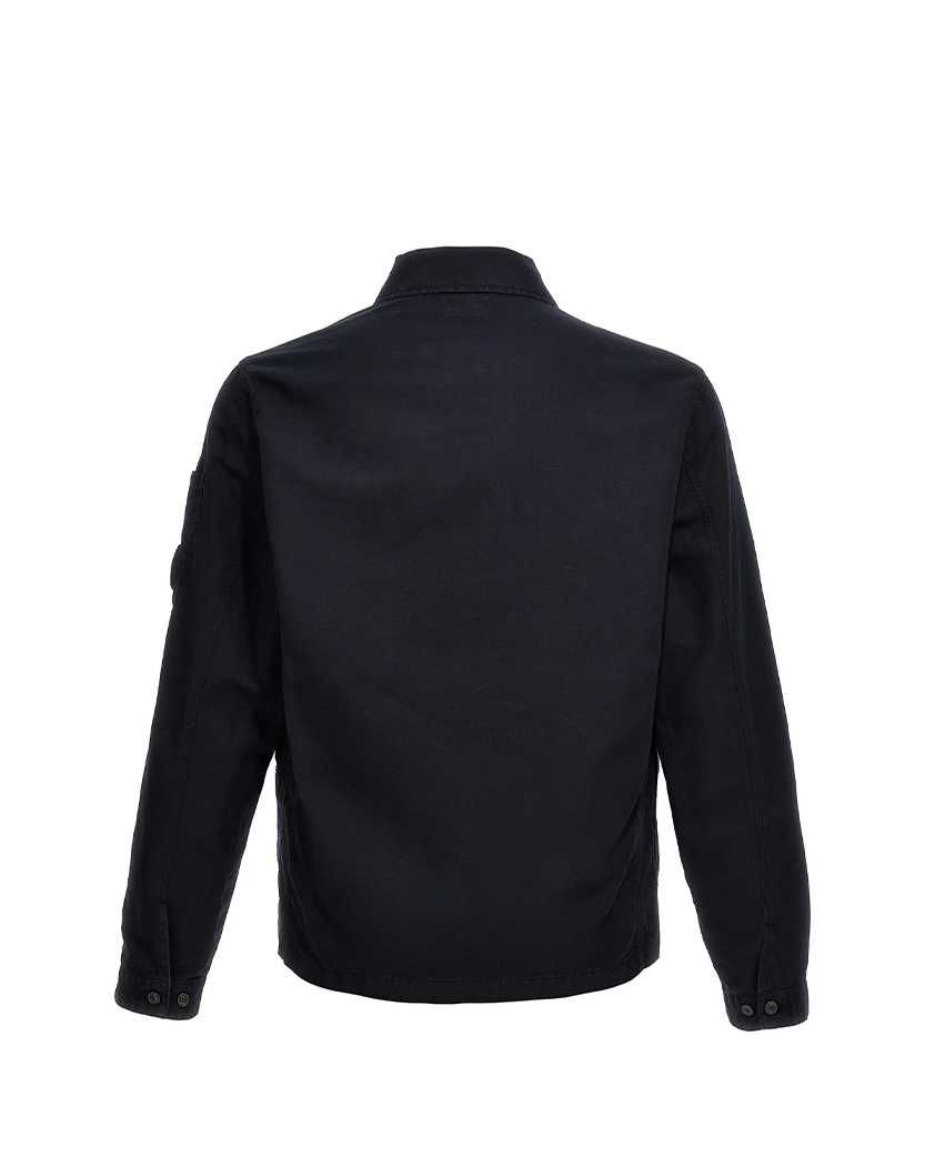 Сорочка C.P. Company Overlapping Pocket Overshirt Blue