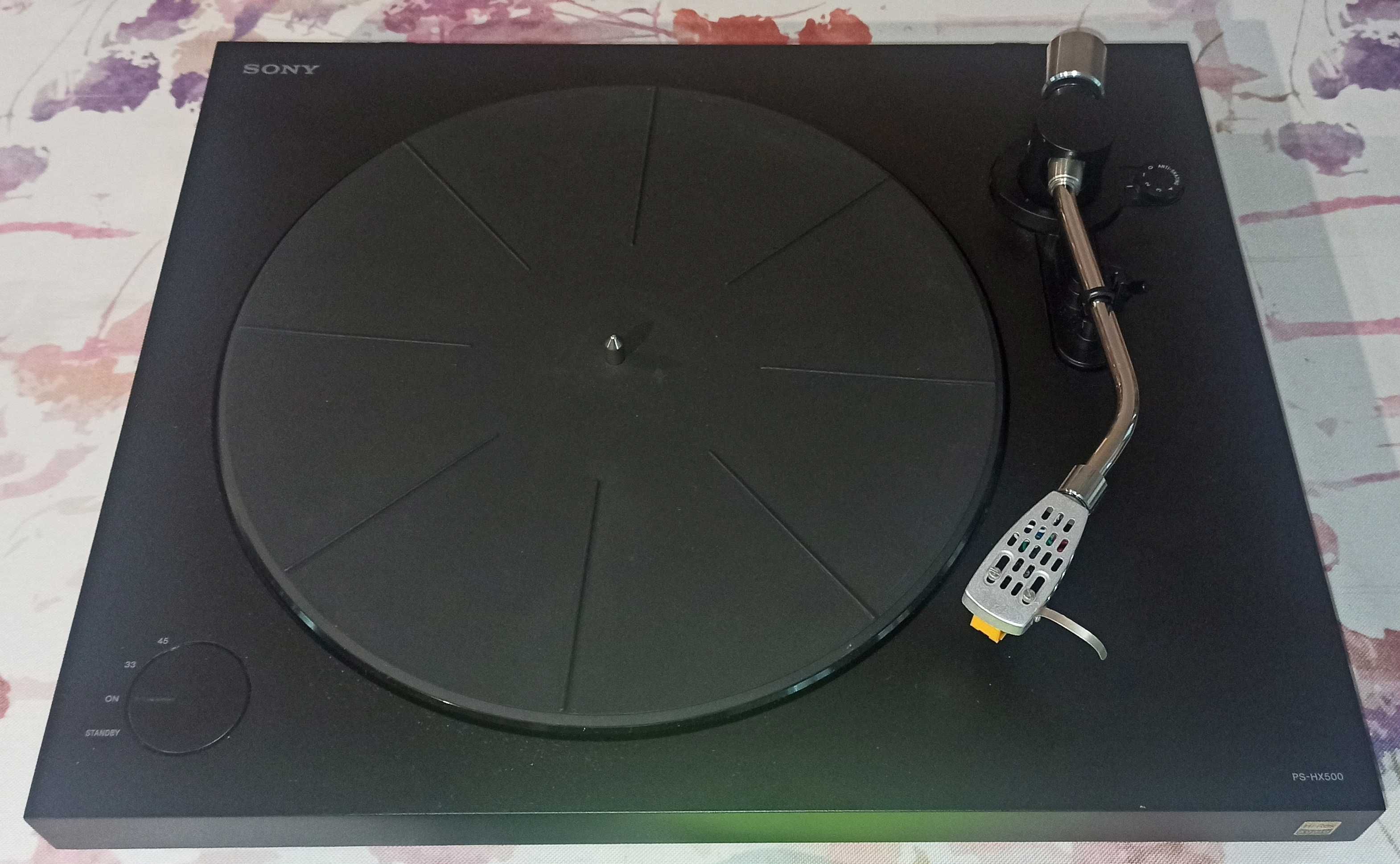 Gramofon składak - ramię Englebert SP-1, napęd i plinta Sony PS-HX500