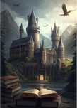 Zestawy do malowania diamentami Harry Potter Zamek Hogwart 30x40cm