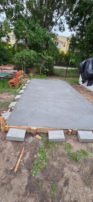 Wylewka, chudziak , płyta betonowa pod garaż, domek itp Wykonam