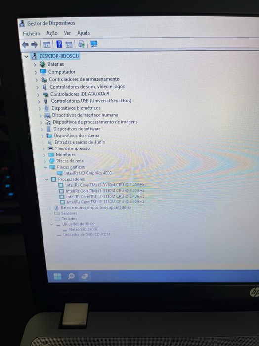 HP Probook 4540s-SSD 240 GB/8 GB RAM