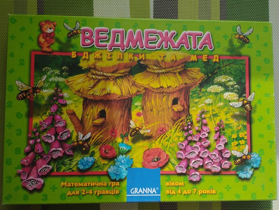 Ведмежата, бджілки та мед від Granna Настільна гра