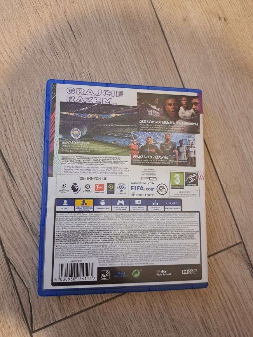 Gra Fifa 21 na ps4