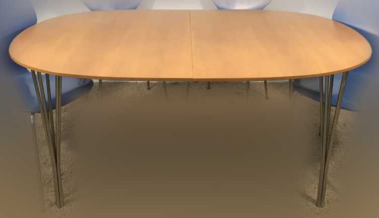 Mesa com tampo madeira