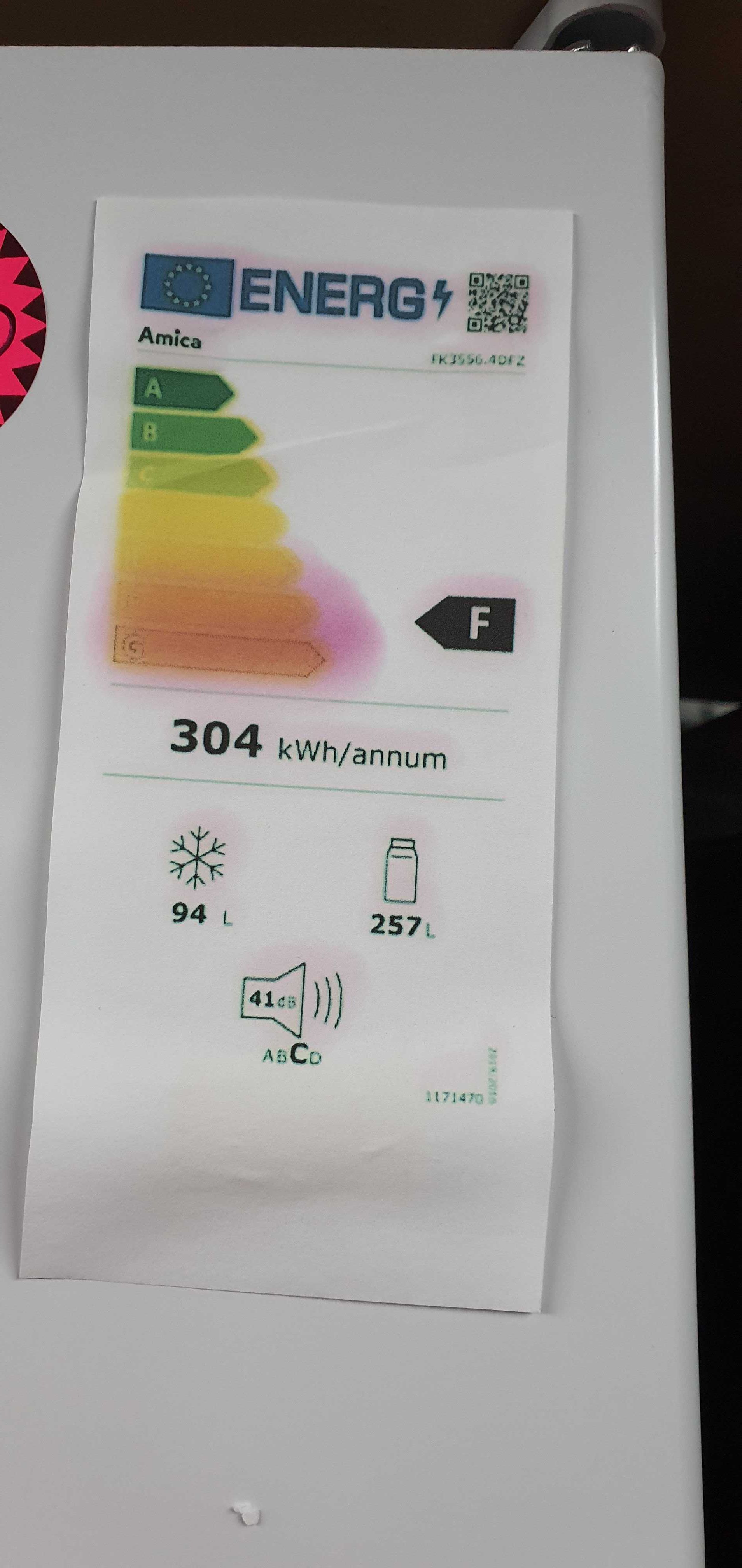 JANKI, ul. Wspólna 6 Lodówka Amica FK3556.4DFZ
