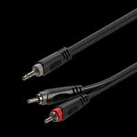 Kabel Roxtone RAYC150L6 2XRCA/Mini Jack Stereo 6M