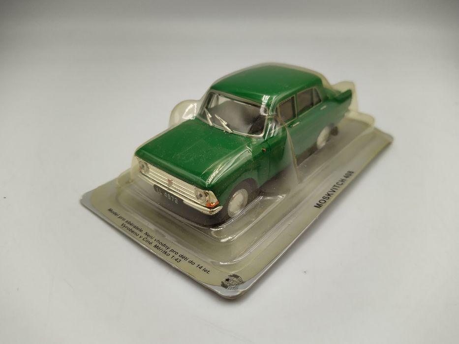 Moskwicz 408 deagostini kultowe auta PRL 1:43