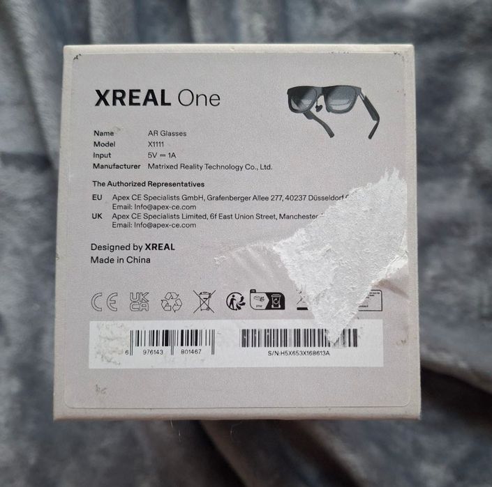 Окуляри xreal one ar з чіпом Х1/розумні окуляри віртуальної реальності