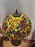 Duża lampa witrażowa w stylu Tiffany 48cm