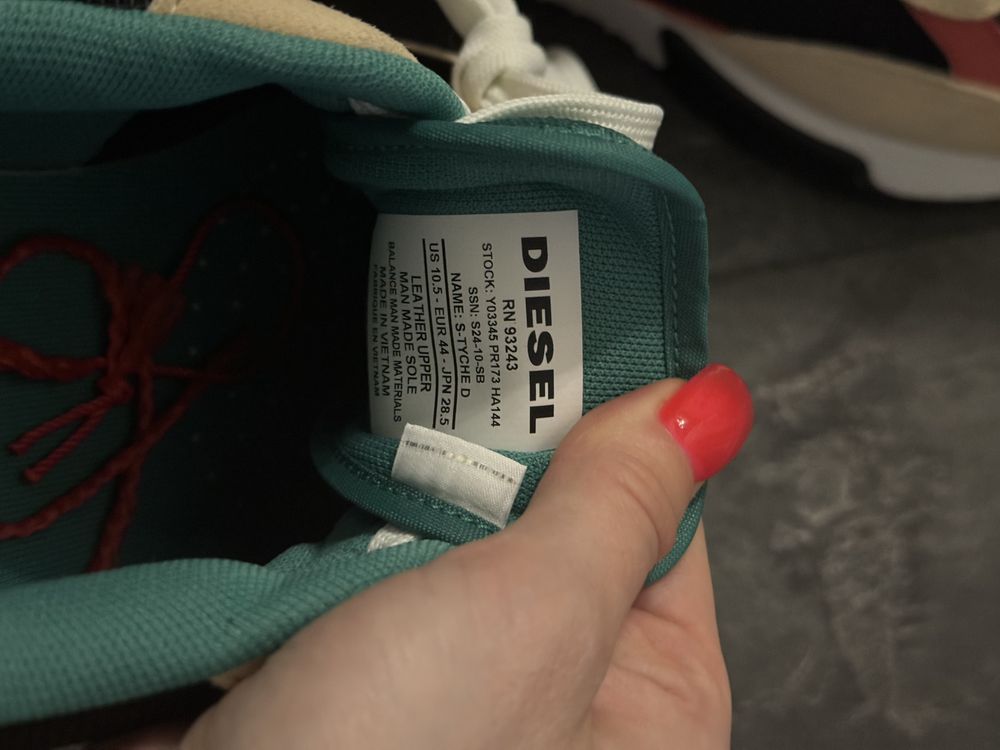 Чоловічі кросівки diesel оригінал , 28 см. 43 р
