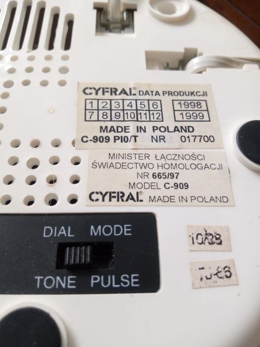 Telefon Cyfra Retro super stan C 909
