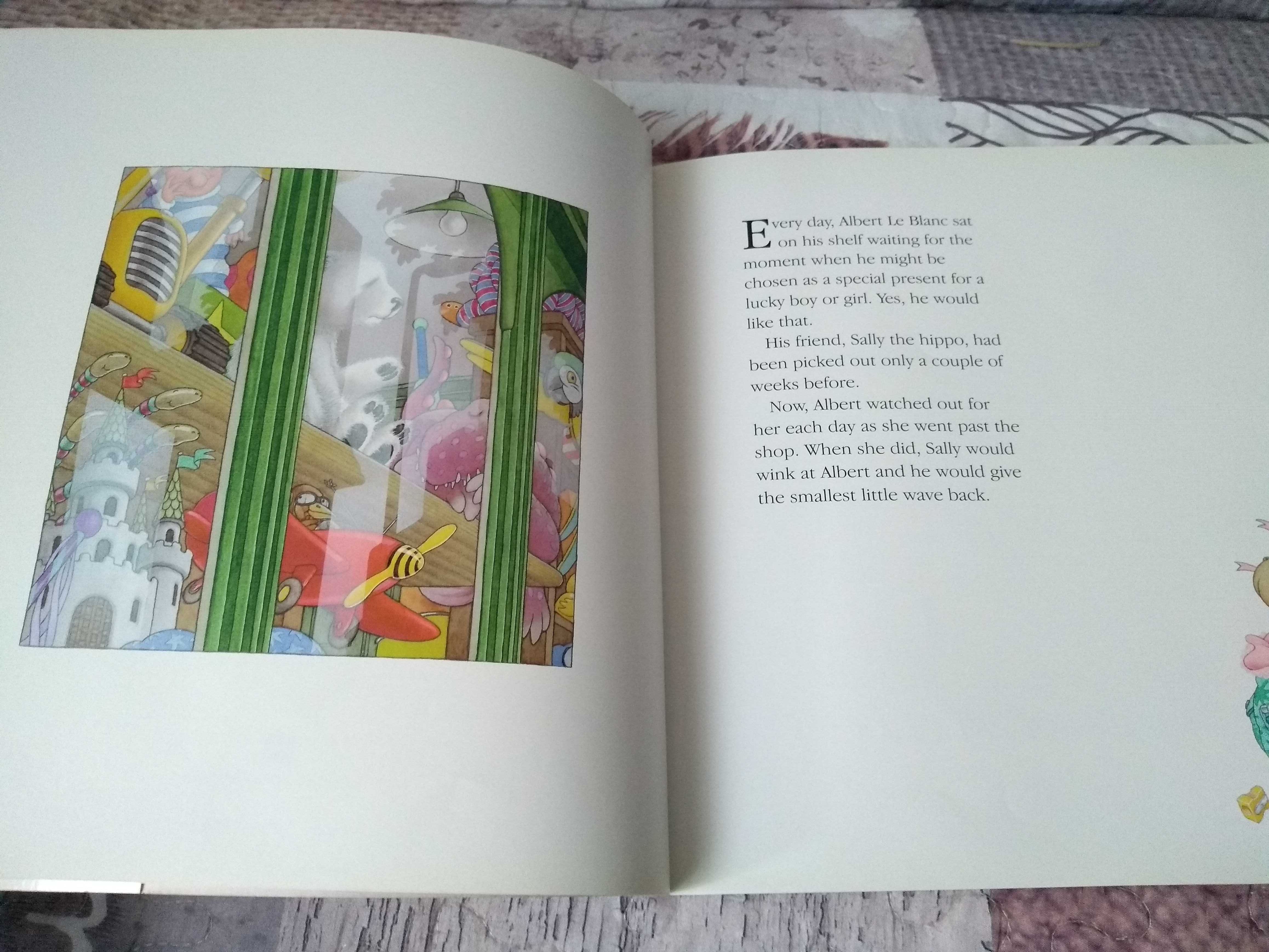 Książka po angielsku Albert Le Blanc to the Rescue, Nick Butterworth