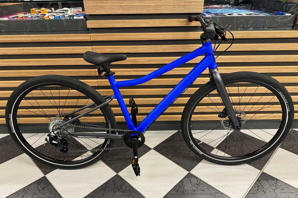 Rower dziecięcy woom 6 EXPLORE Magnetic Blue - rowery woom KRAKÓW