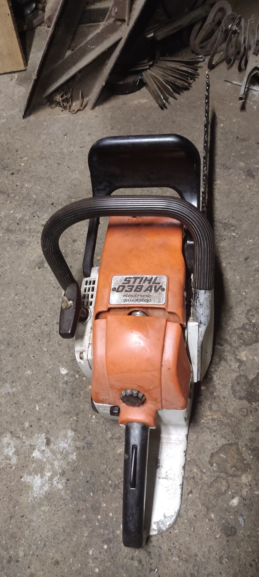 Piła Stihl 038 AV electronic quickstop