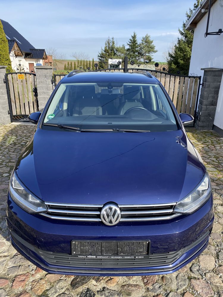 VW Touran skóra alcantara, navi