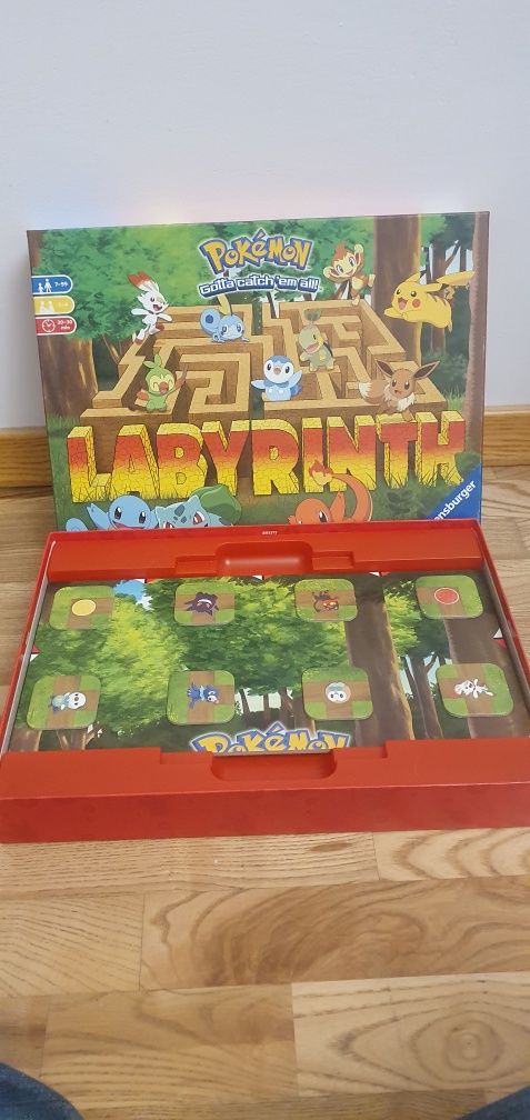 Pokemon Labirynt gra planszowa