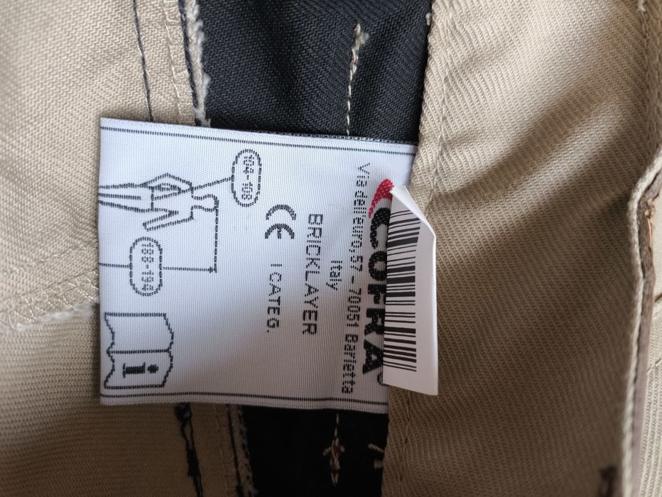 Spodnie robocze COFRA dwupak  EU 60, EU 62