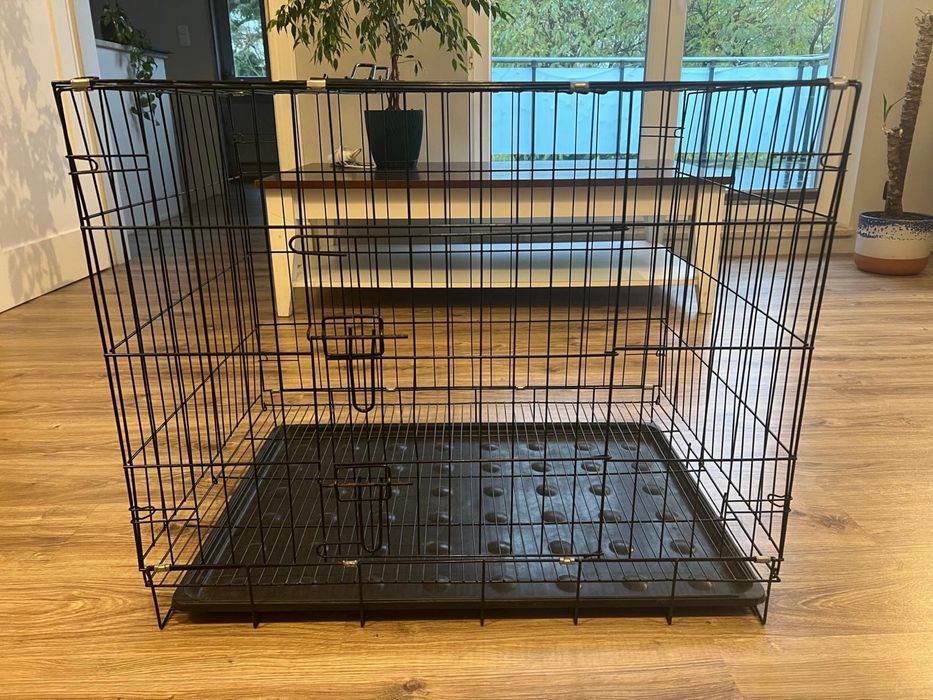 Klatka kennel kojec 85 x 70 x 60 cm