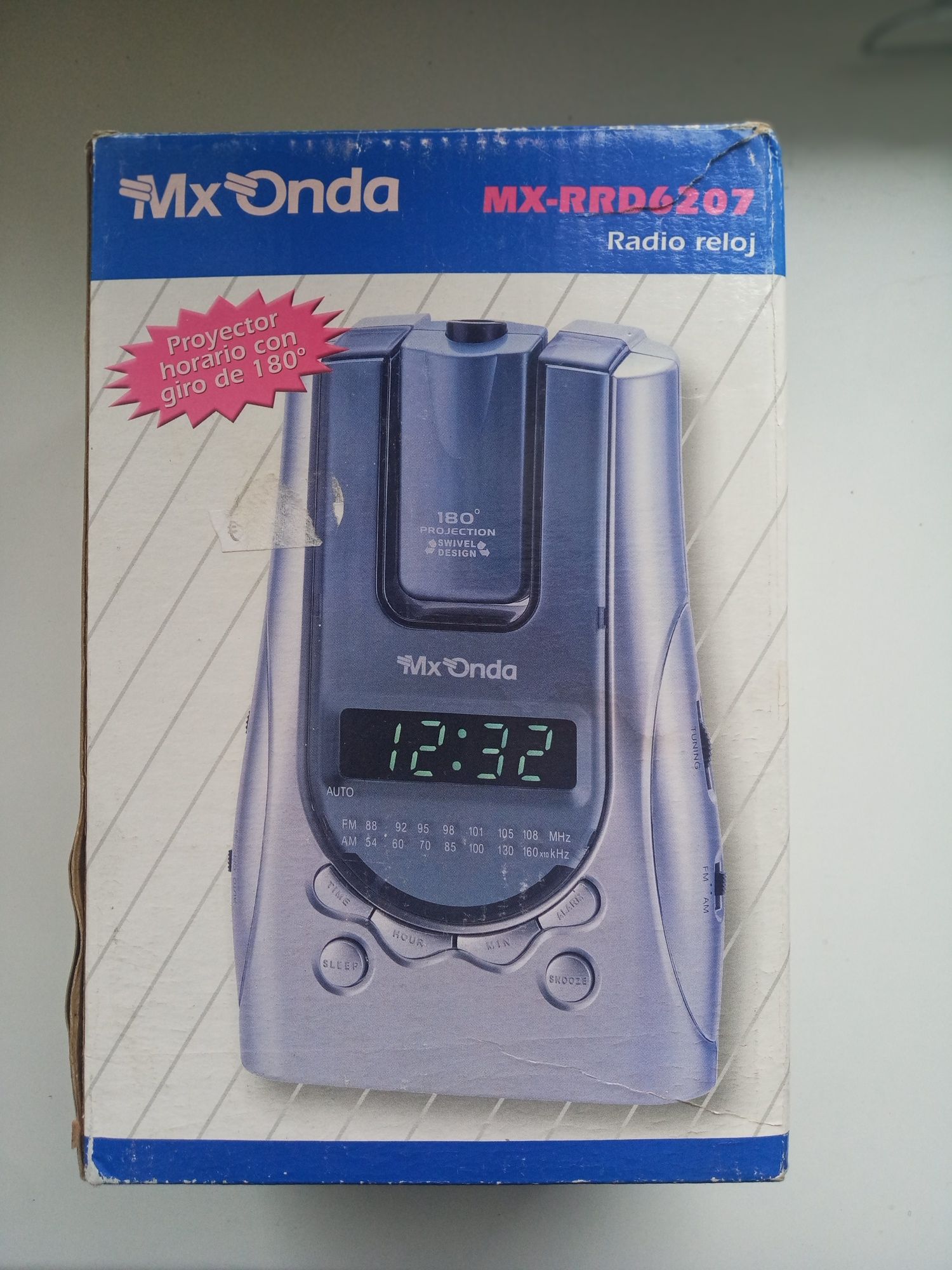 радиоприемник с часами mx Onda MX RRD62078