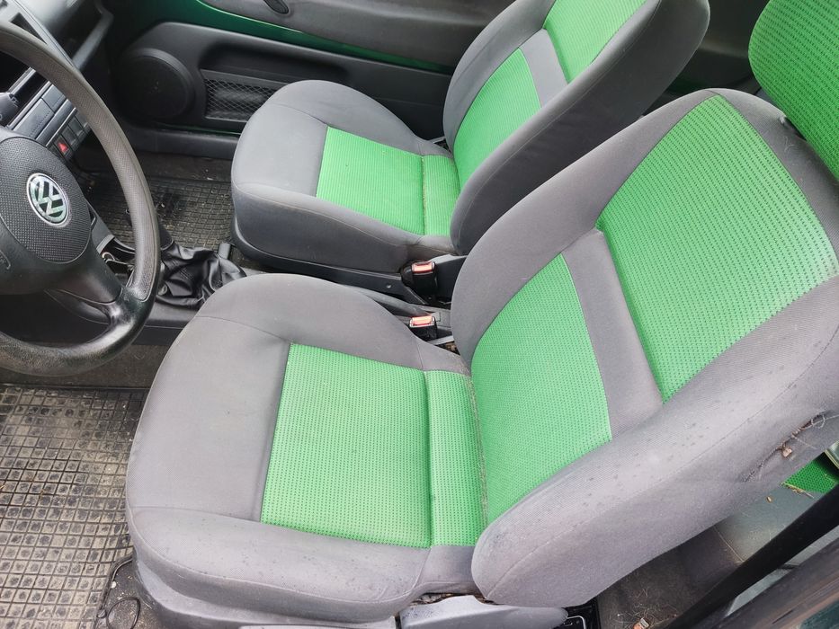 Fotele wnętrze fotel kierowcy pasażera kanapa Volkswagen Lupo Arosa