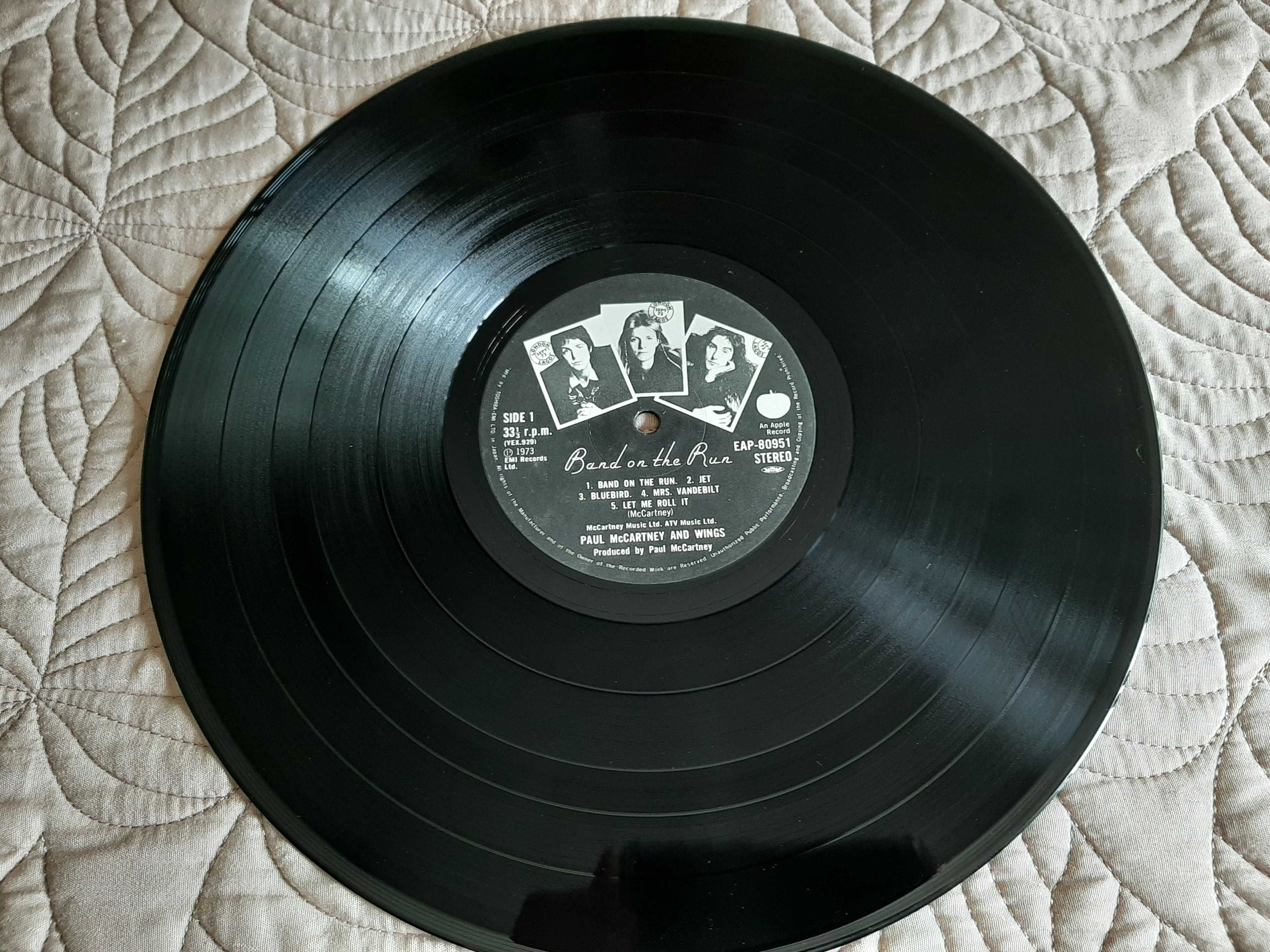 Paul McCartney & Wings -Band On The Run - Japão - Vinil LP