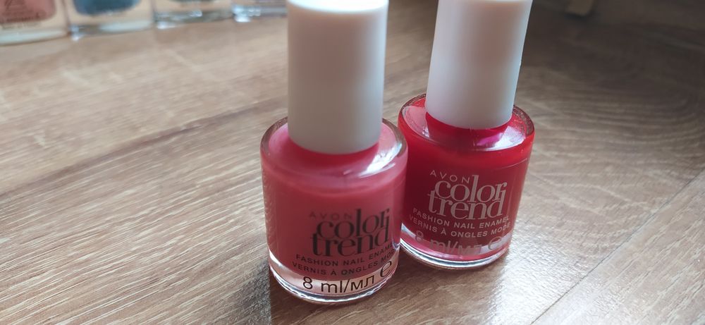 Avon lakier do paznokci kolor trend hot coral różowy czerwony