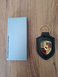 Brelok Porsche metal skóra