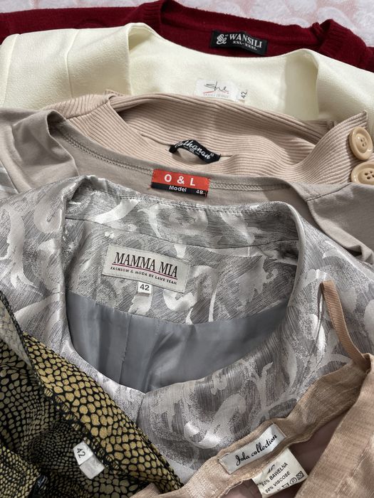 Zestaw 9 sztuk ubrań damskich M/L 38/40 mega paka