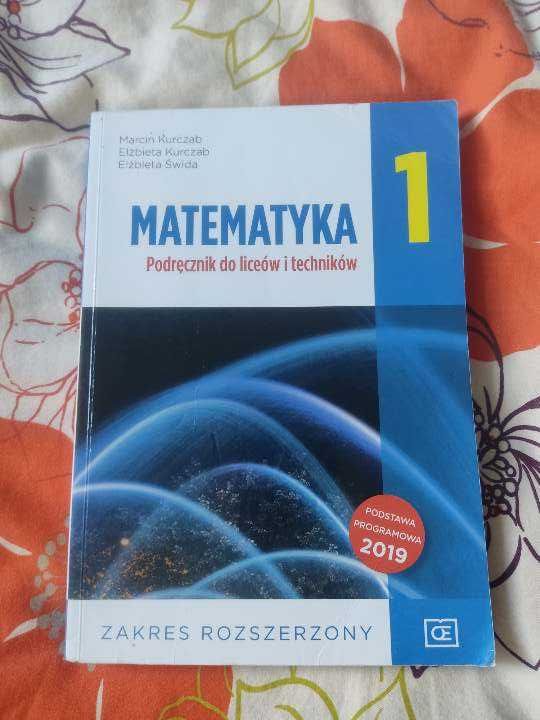 Podręcznik do matematyki rozszerzonej dla klas 1 szkoły średniej