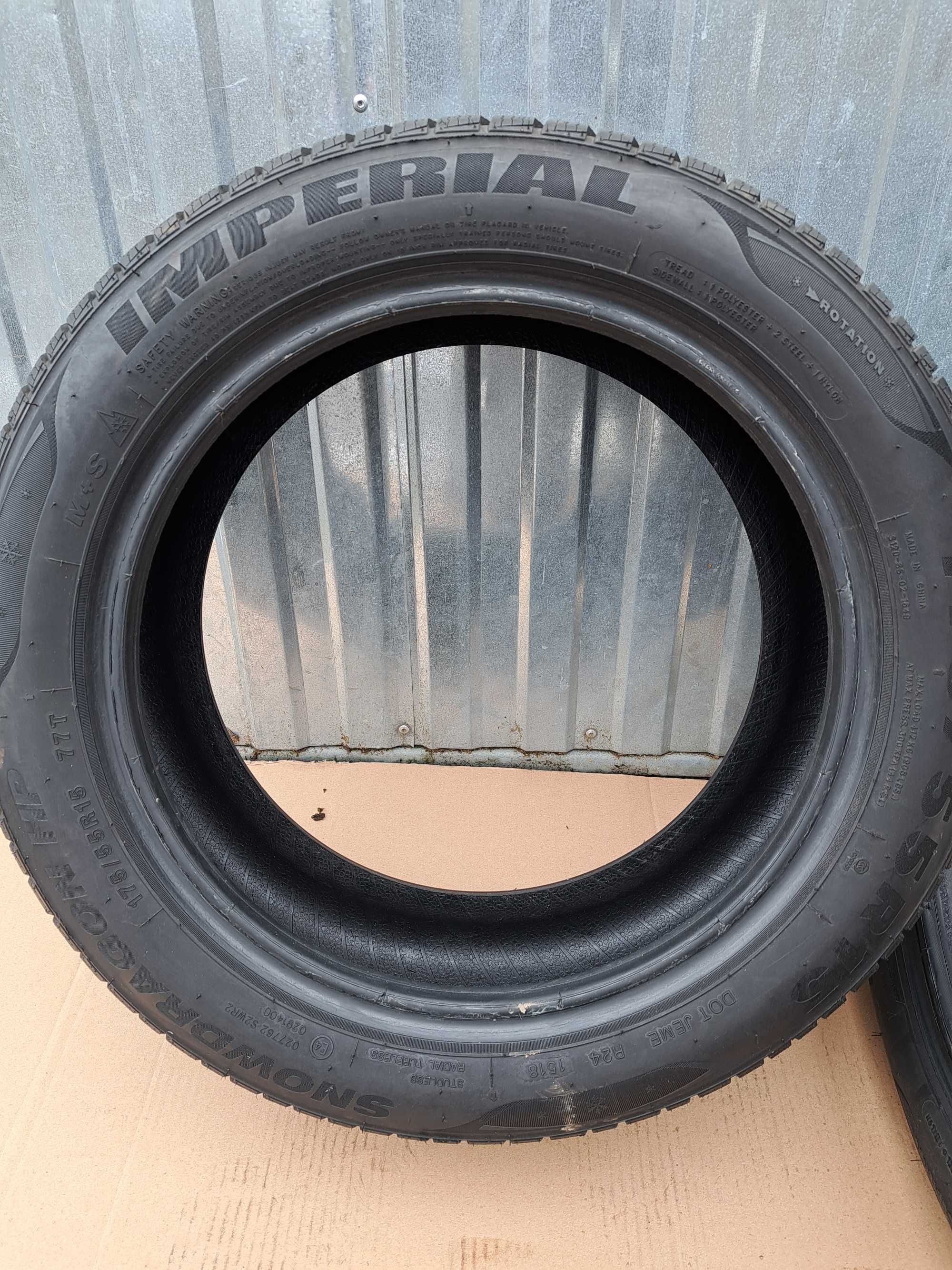 Opony Zimowe Imperial 175/55r15