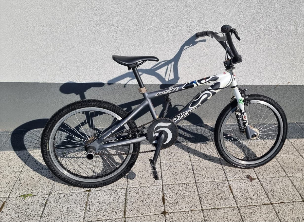Rower BMX NSR Psycho. Dla początkujących i średnio zaawansowanych.