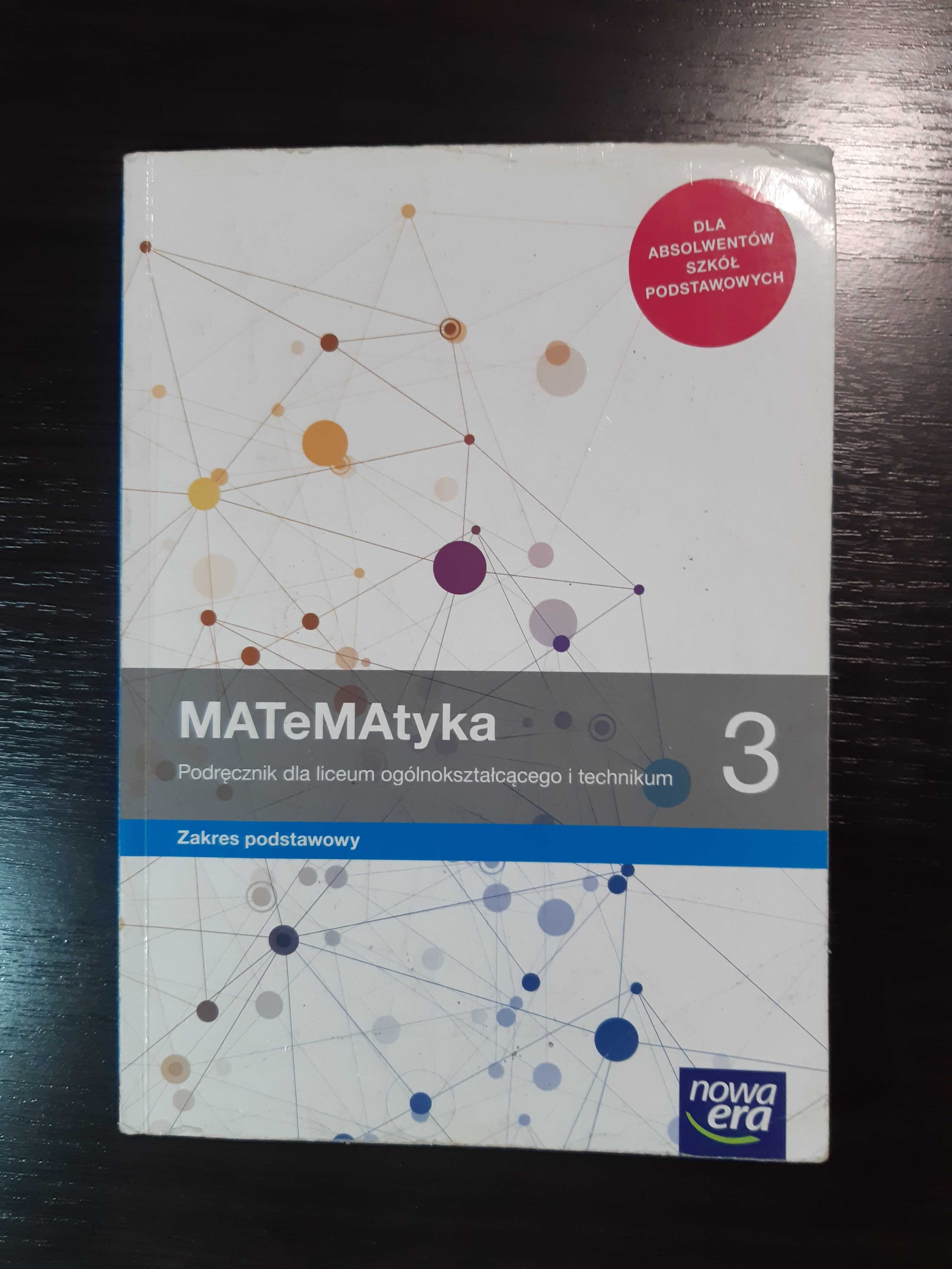 MATeMAtyka 3 Podręcznik. Zakres podstawowy