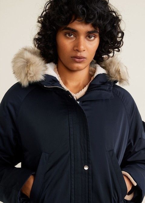 Зимняя куртка MANGO ( M ) парка