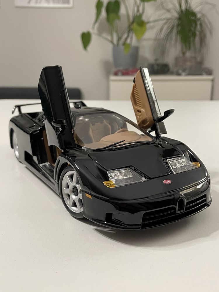 Model Bugatti Dauer EB110 SuperSport SS 1/18 Maisto jak Bburago Solido