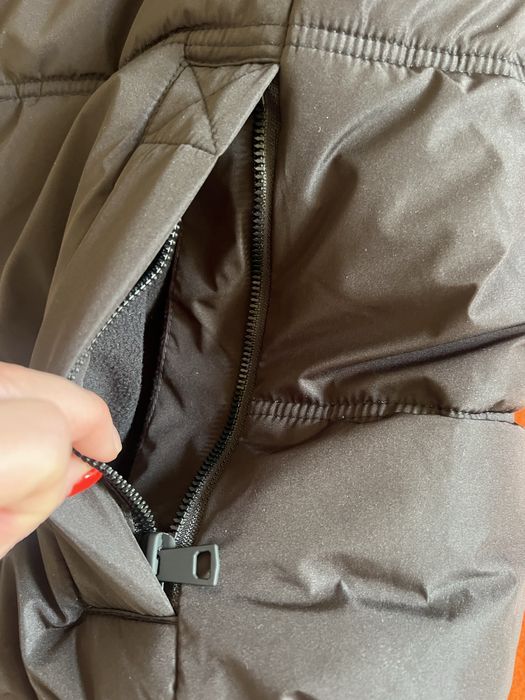 Пуховик черный Zara L