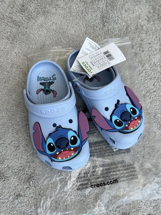 Дитячі крокси Crocs Stitch J2 босоніжки 33-34 р сабо стіч