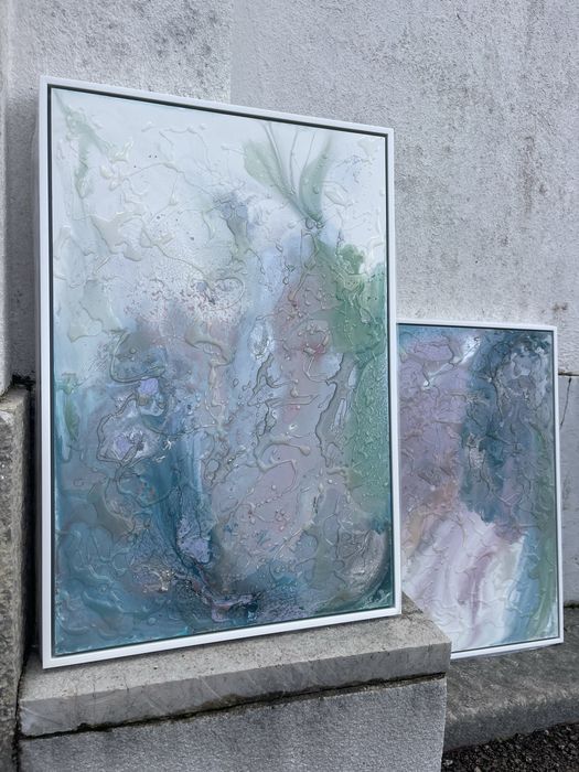 Quadros para interiores, pintura abstrata