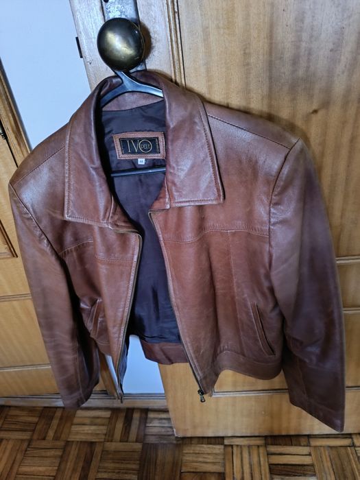 Casaco de senhora, em pele