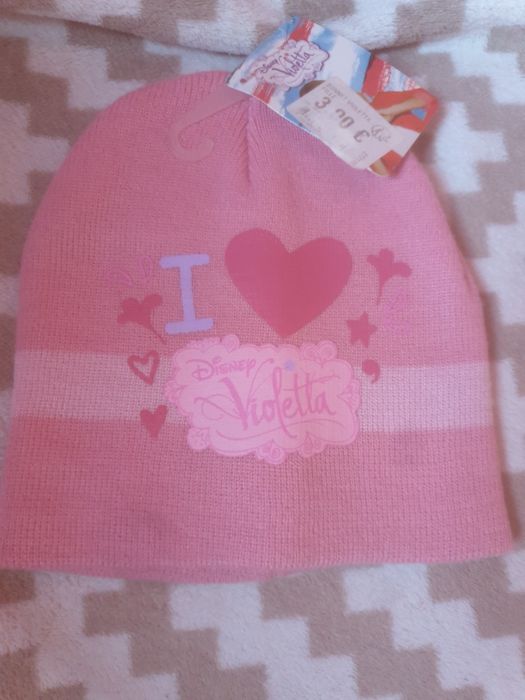 Nowa czapka zimowa dla dziewczynki