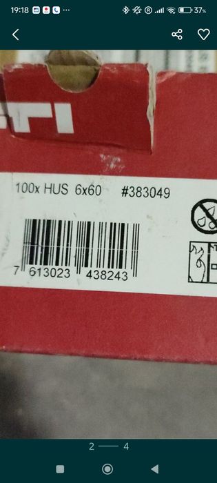 Gwoździe Hilti X-P20 BX 3 osadzak