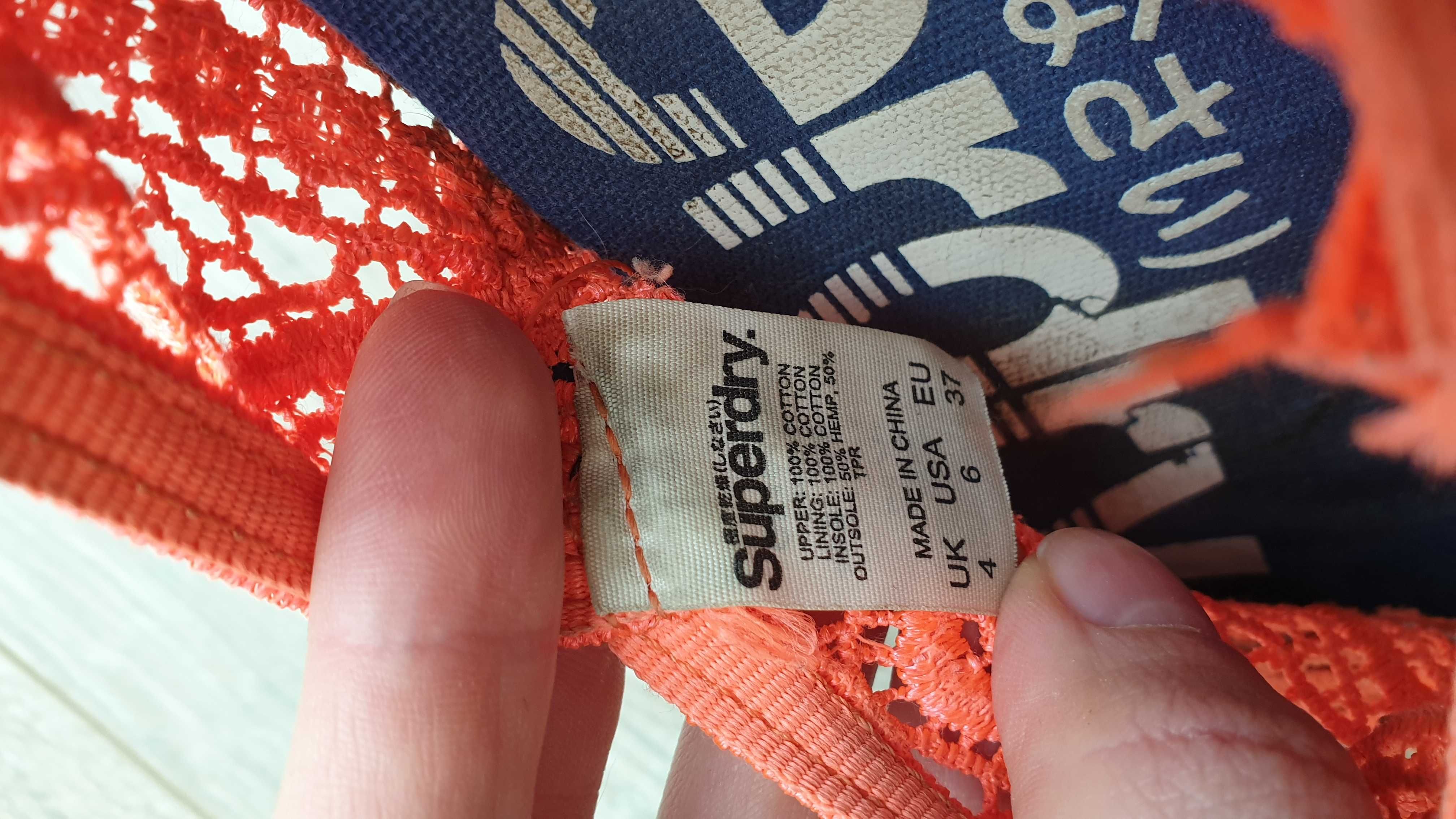 Яскраві еспадрільї superdry, 36-37 р